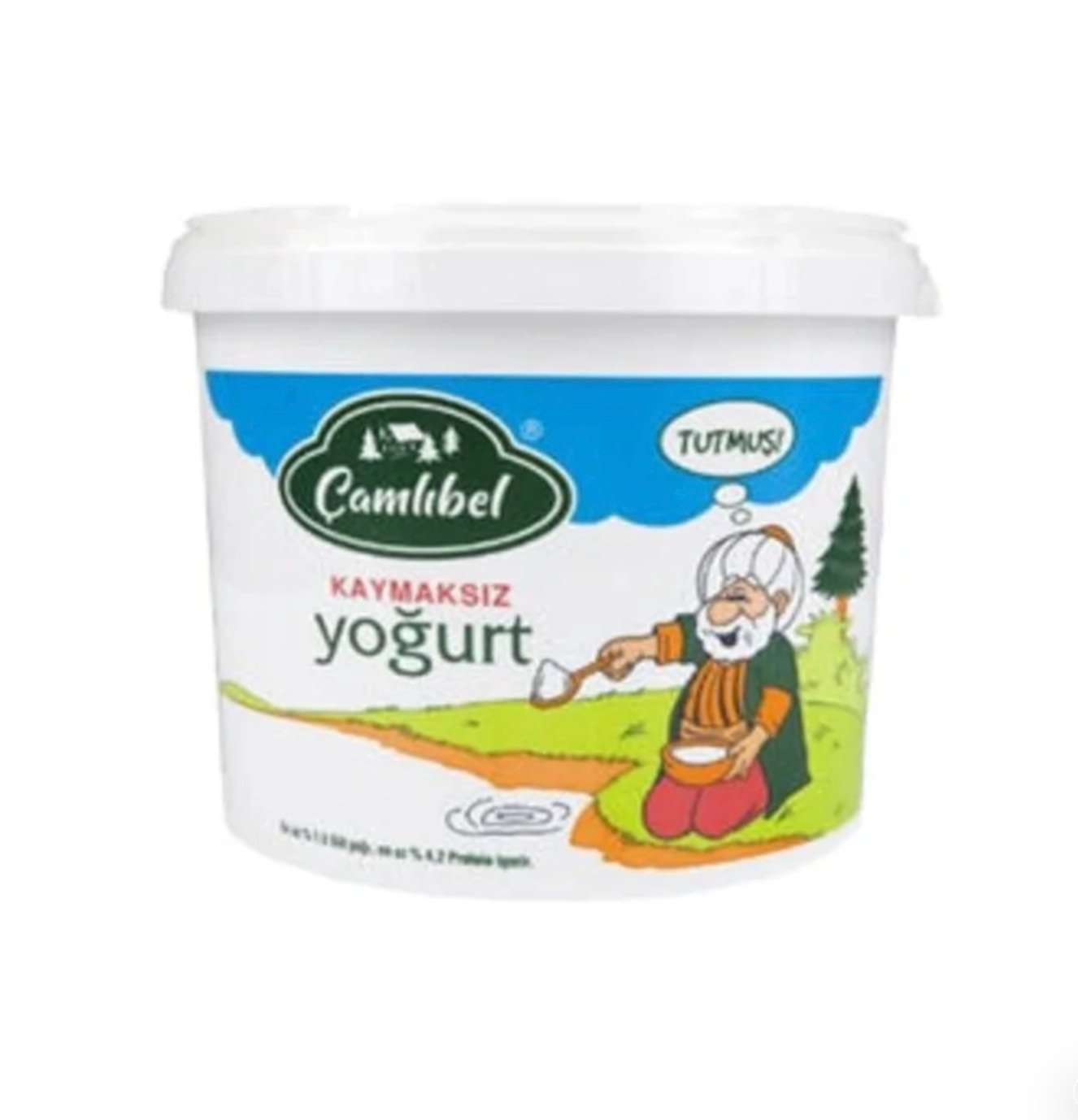 Çamlıbel 9 Kg Yarım Yağlı Yoğurt